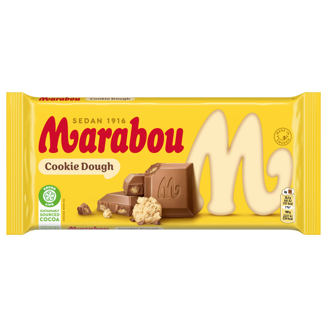 Marabou Cookie Dough 185g