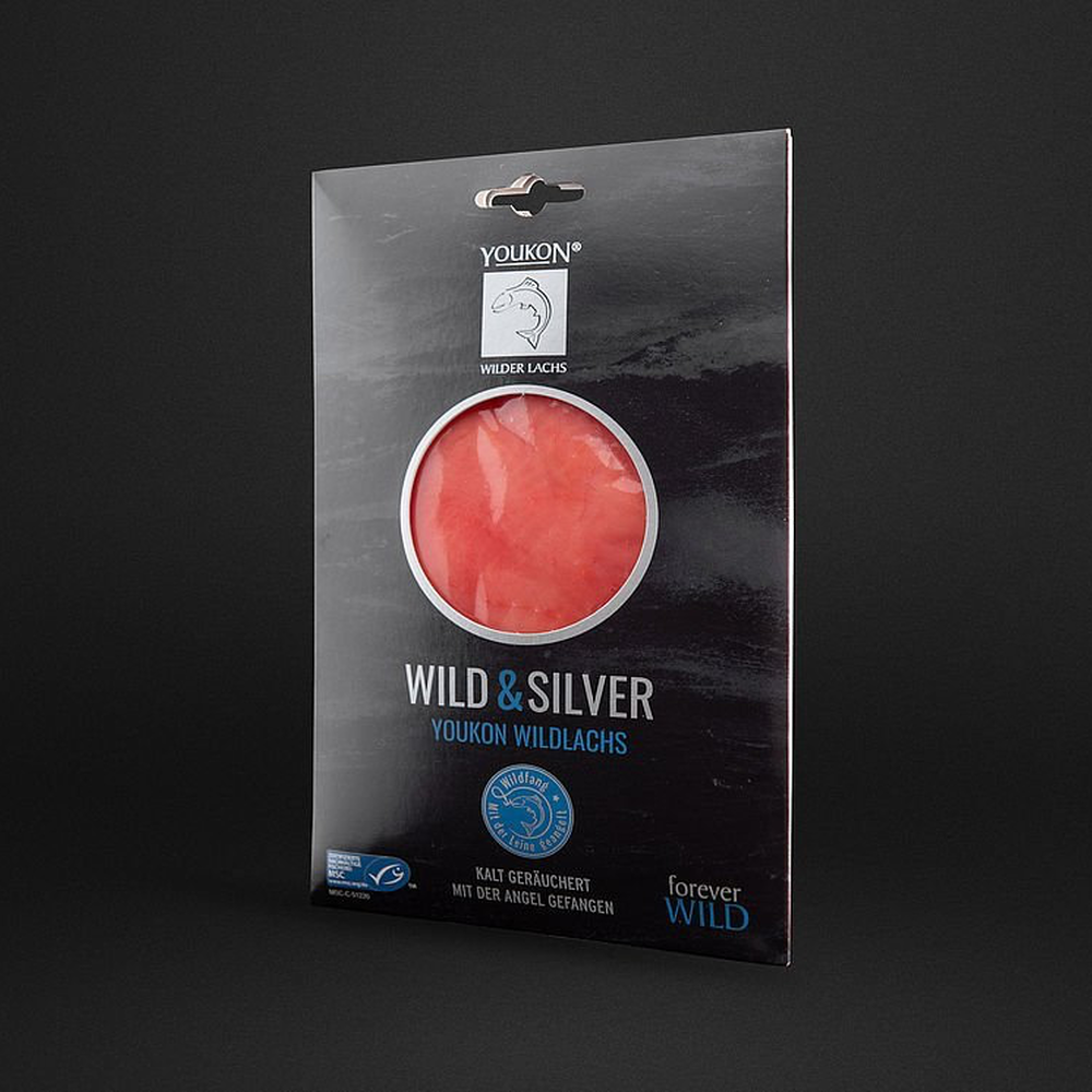 Youkon Wild & Silver Salmon - 75g geschnitten