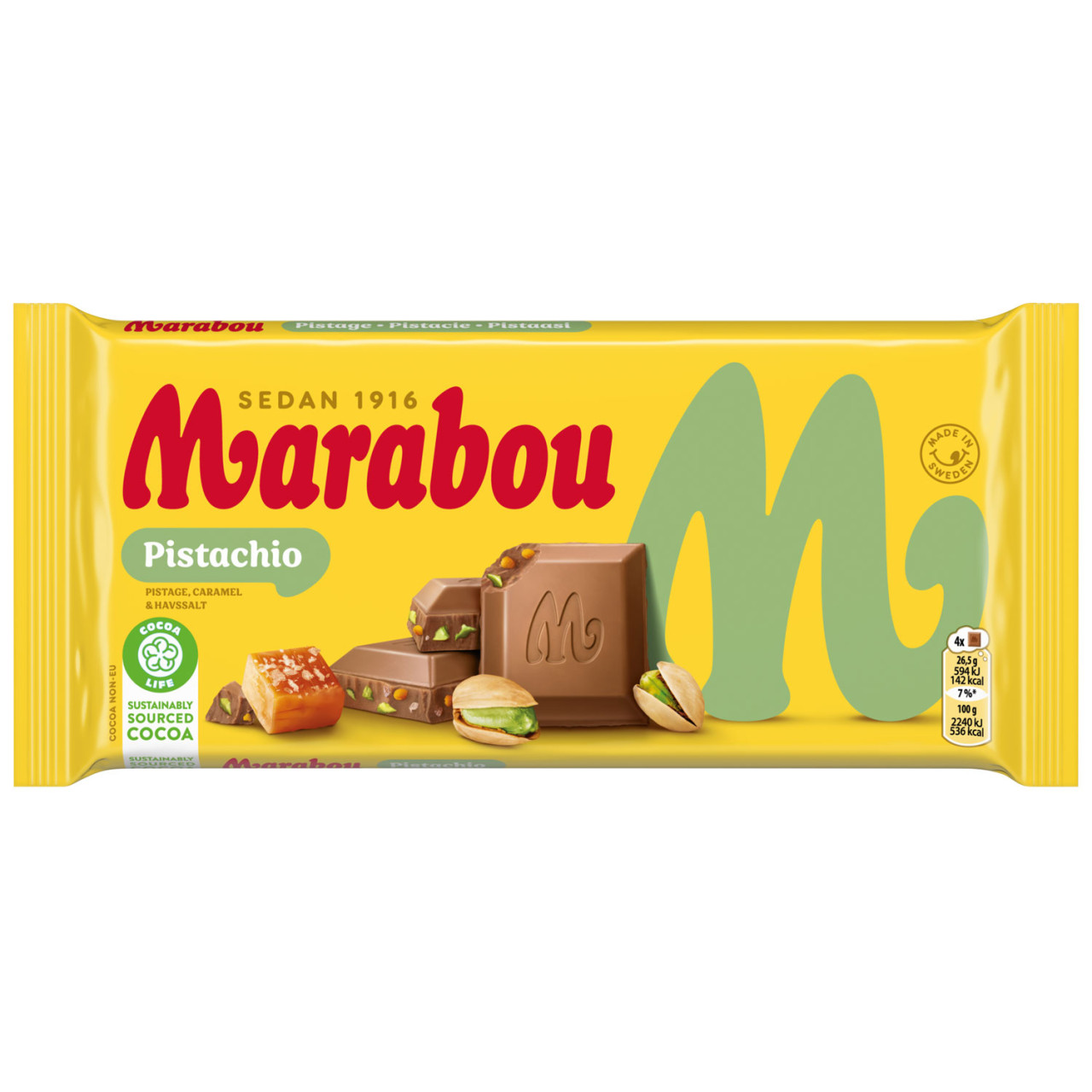 Marabou Pistachio 185g