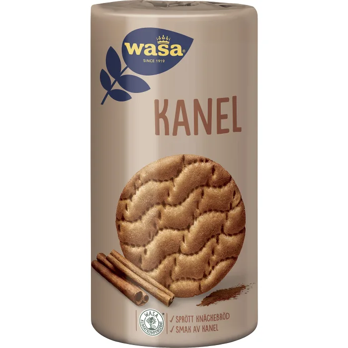 Wasa Knäckebröd Runda Kanel 330g